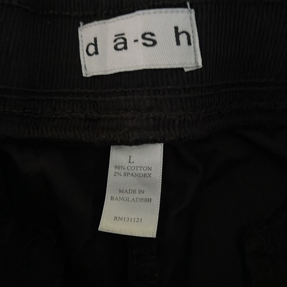 da-sh Black Cargo Pants with Adjustable Cuffs - Picture 3 of 3